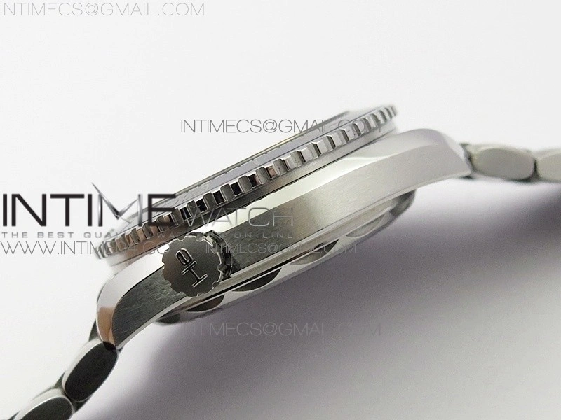 Planet Ocean 43.5mm SS VSF 1:1 Best Edition Black Ceramic Bezel and Dial on SS Bracelet A8900 Super Clone